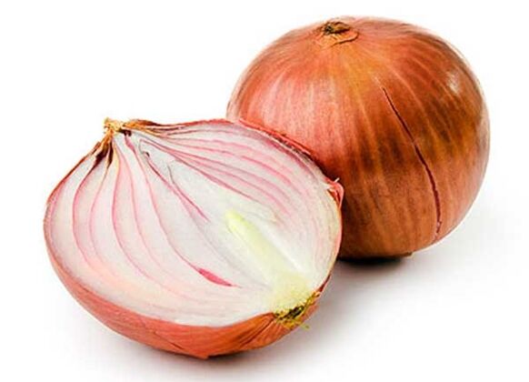 onion for removing parasites